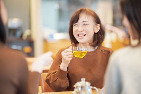 レッスン後の楽しいおしゃべりタイム